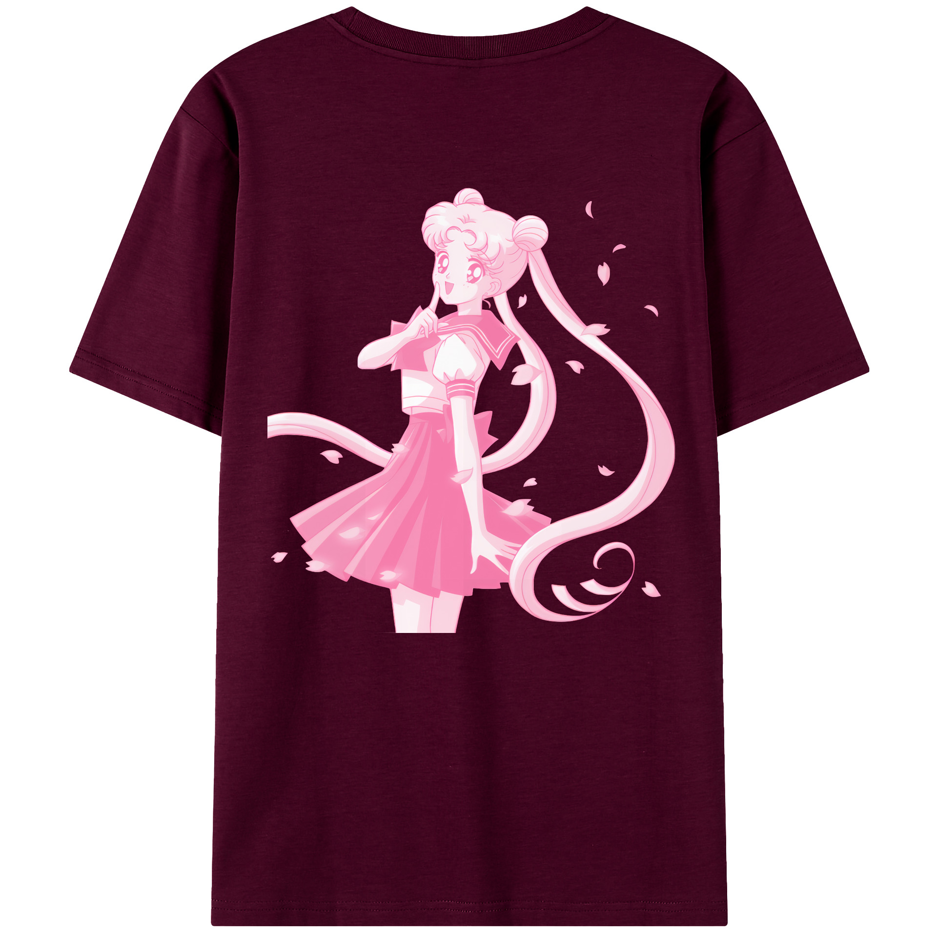 （画像用） 美少女戦士セーラームーン 愛野 美奈子 あいの みなこ Sailor Moon Aino Minako レディース半袖Tシャツ(バックプリント)